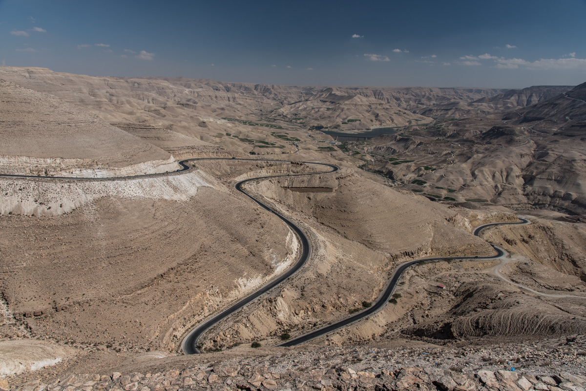 Jordanien Königsstraße am Wadi Mujib Canyon
