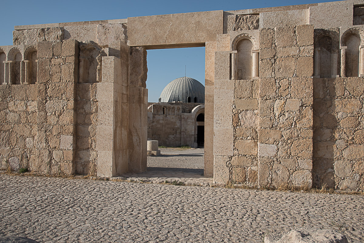Jordanien Zitadelle in Amman