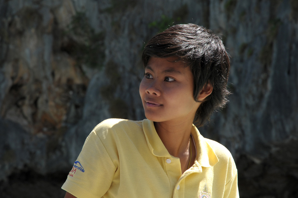 Junger Thai auf Phi Phi Lay