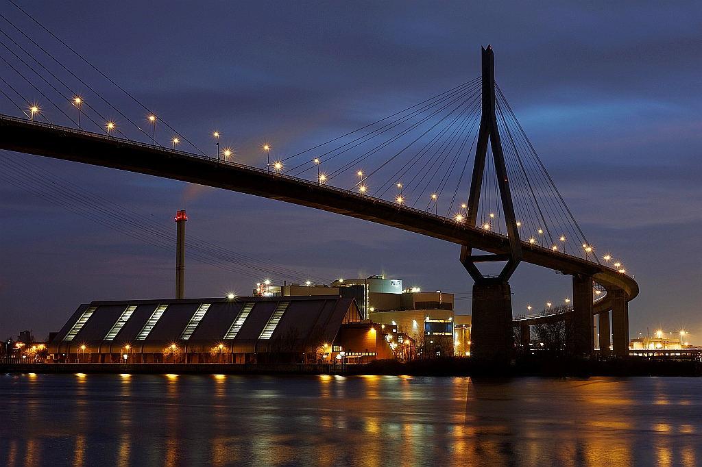 Köhlbrandbrücke abends 036 DxO