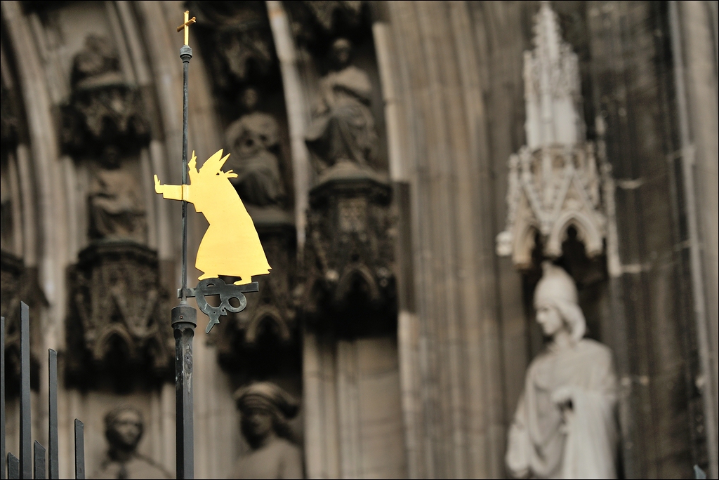 Köln 04.08.2012 - Goldmännchen