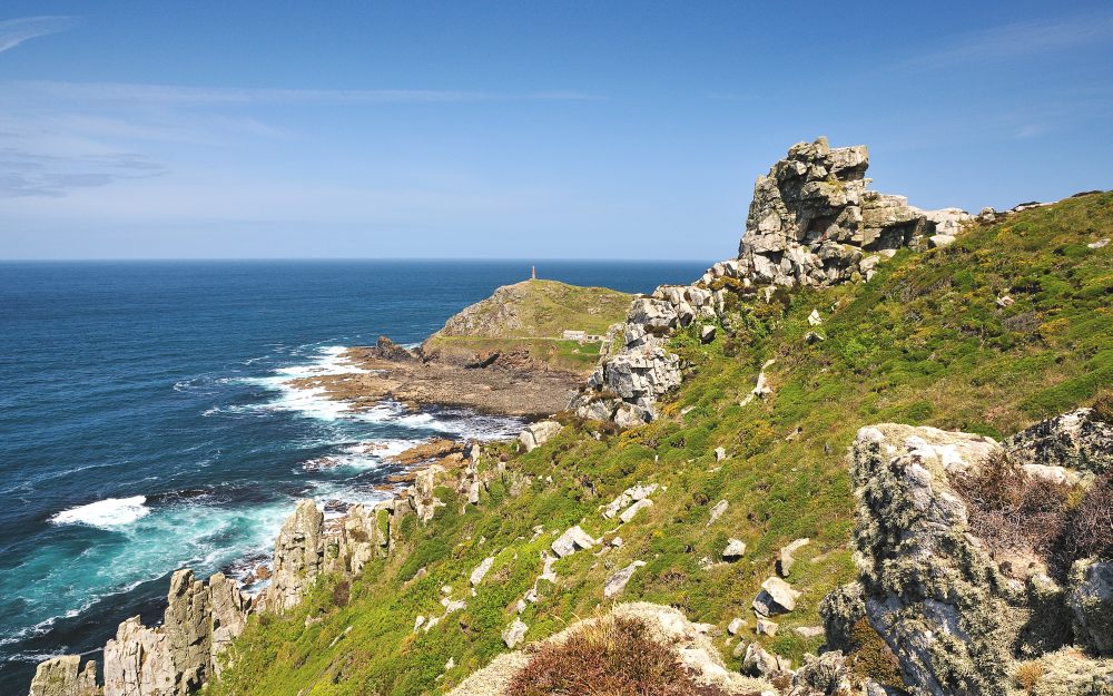 Küstenlandschaft bei Carn Gloose (Cornwall)