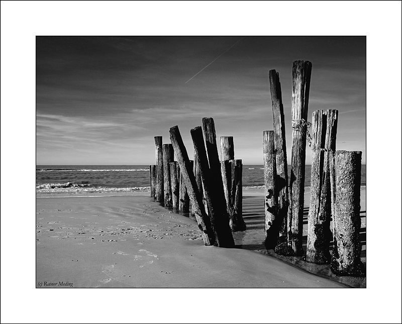 Küstenschutz
Buhnen an der Nordsee
