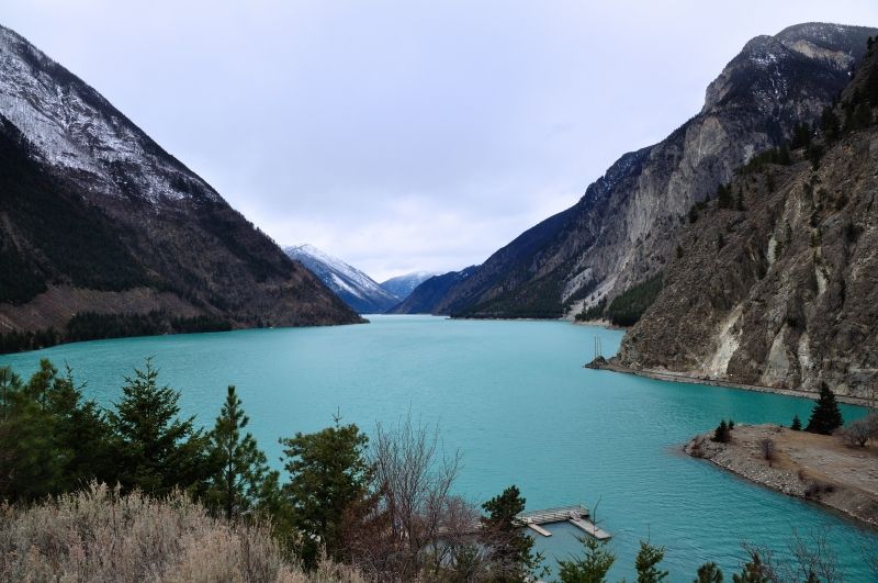 Kamloops nach Whistler (Bild ist bzgl. Farbe nciht nachgearbeitet!!!)