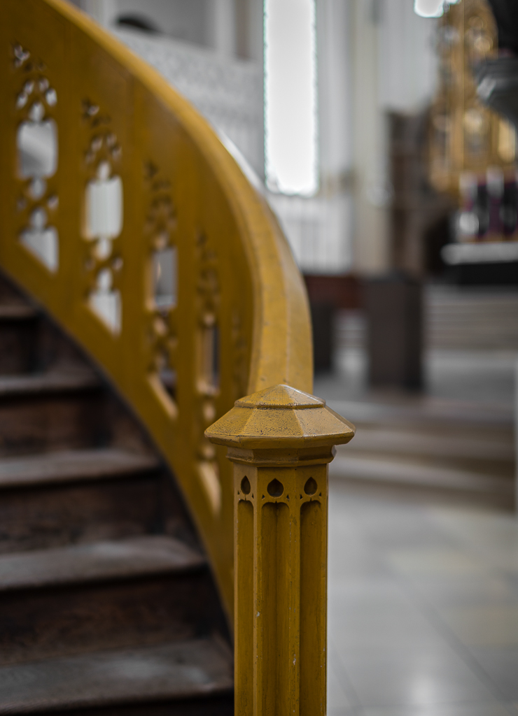 Kanzeltreppe Maria Himmelfahrt Bad Tölz