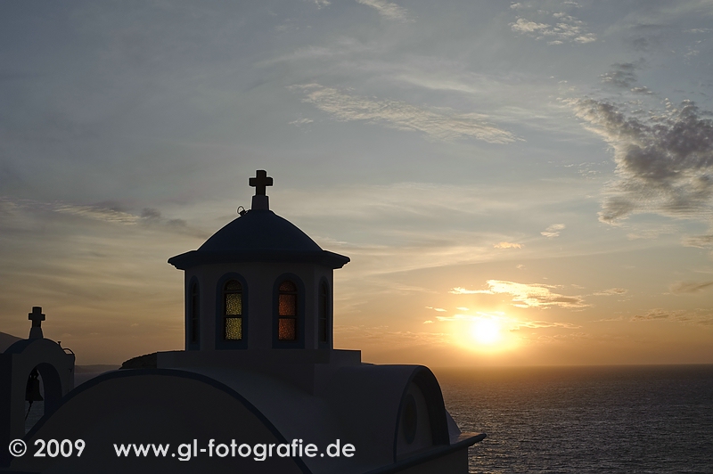 Kapelle im Abendlicht
