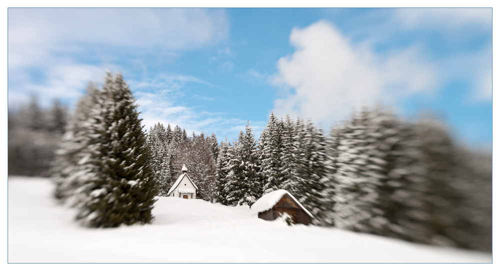 Kapelle LensBaby Rahmen