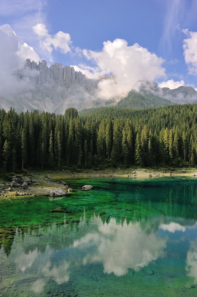 Karersee und Latemargebirge