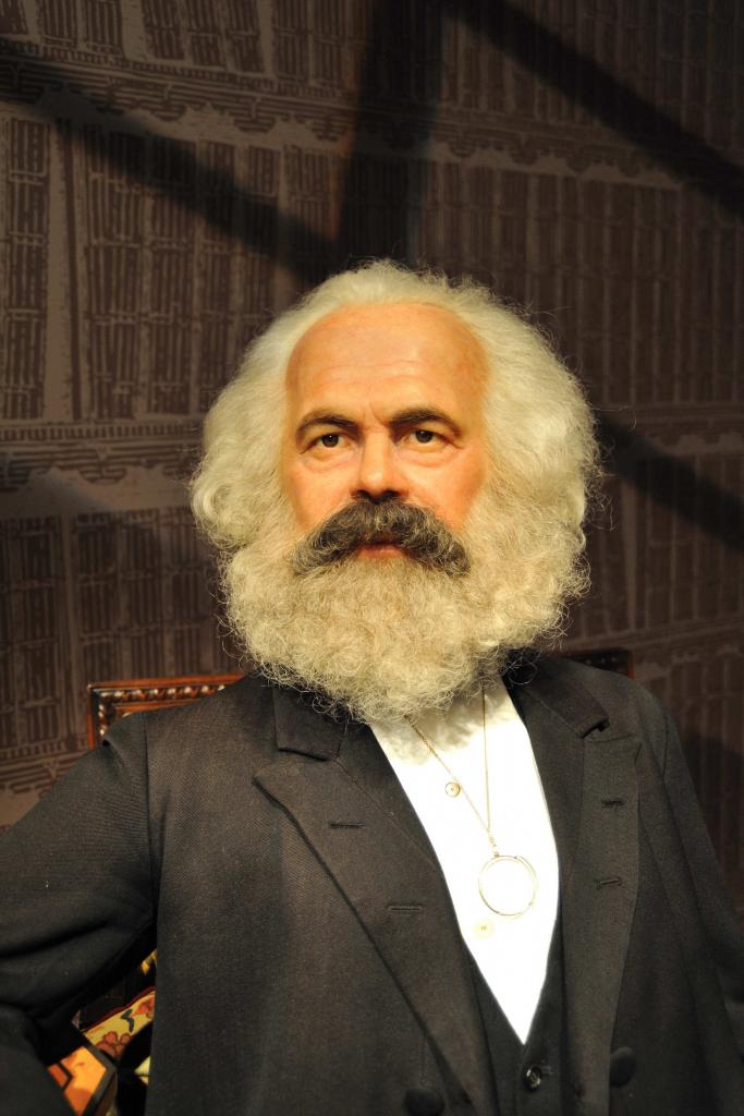 Karl Marx bei Madame Tussauds