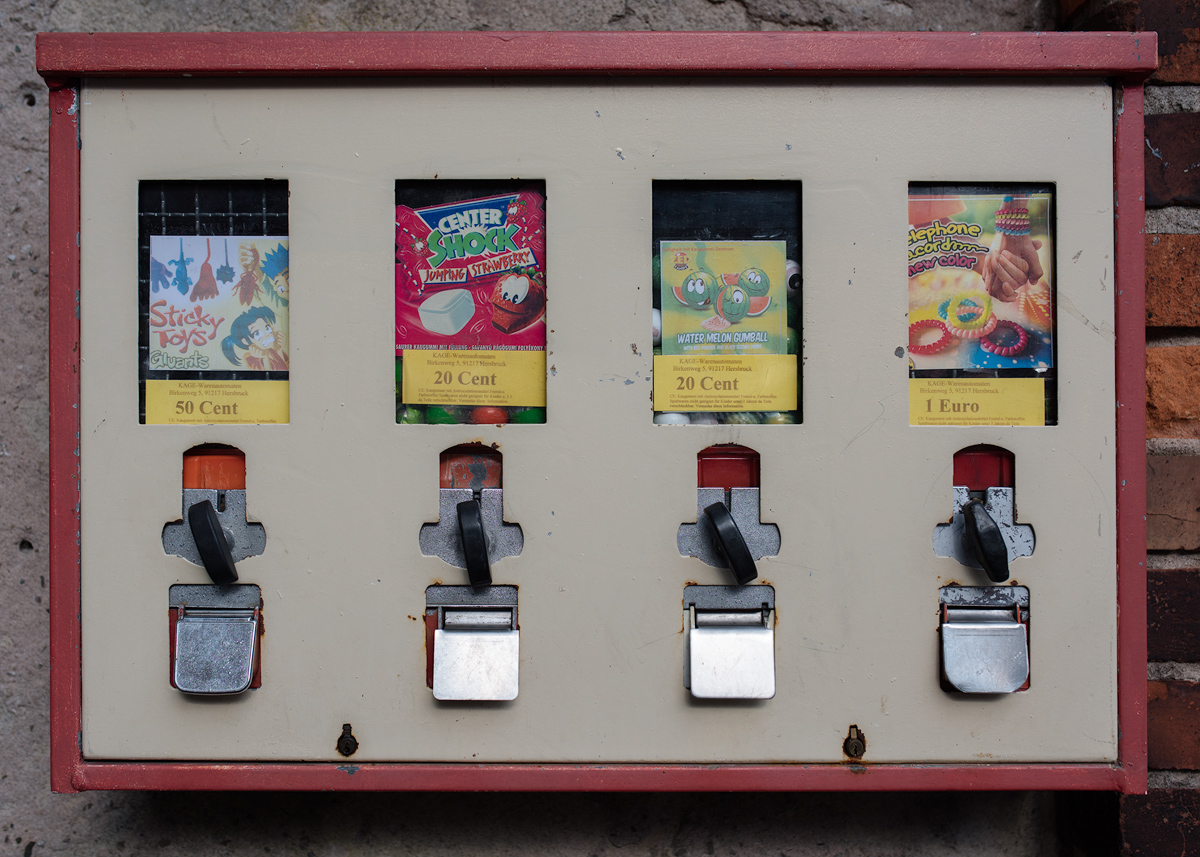 Kaugummi-Automat Nürnberg