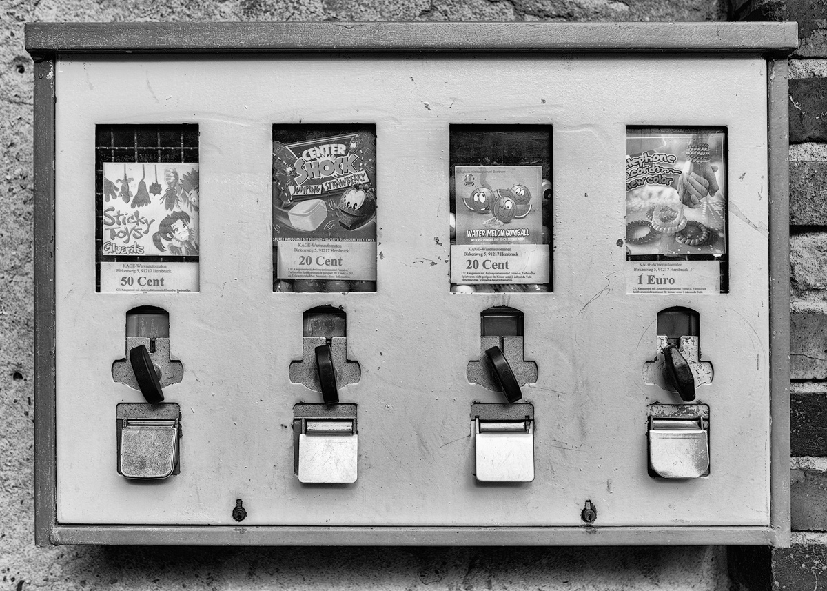 Kaugummi-Automat