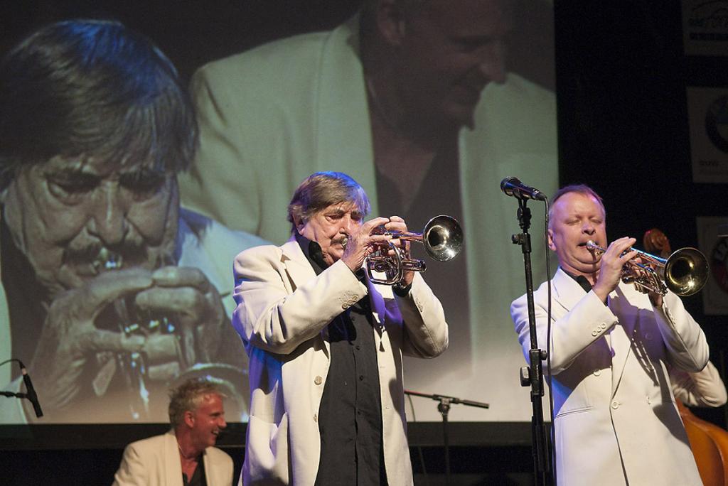 Kenny Ball beim Konzert der 3 B´s im August 2012 in Berlin-Köpenick