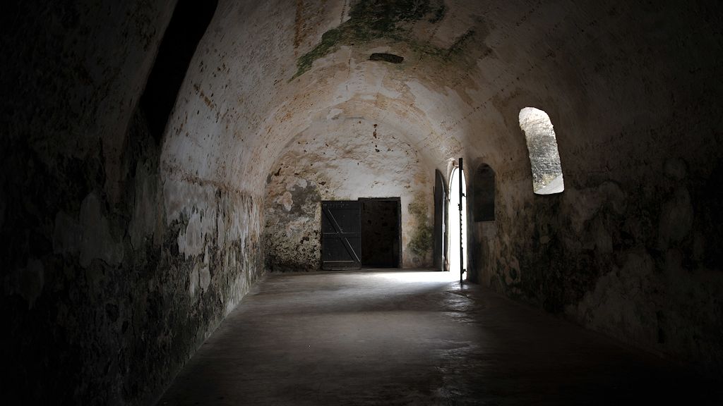 Kerker für männliche Sklaven in Elmina
1605