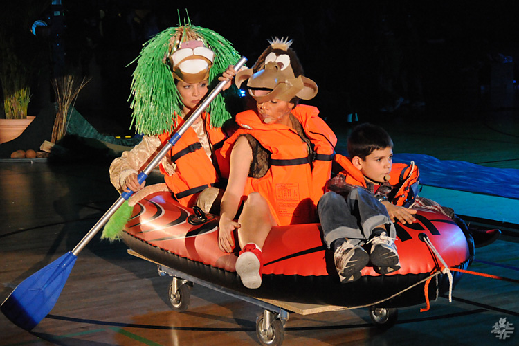 Kinderturn-Show (Affen-stark und Löwen-schlau)