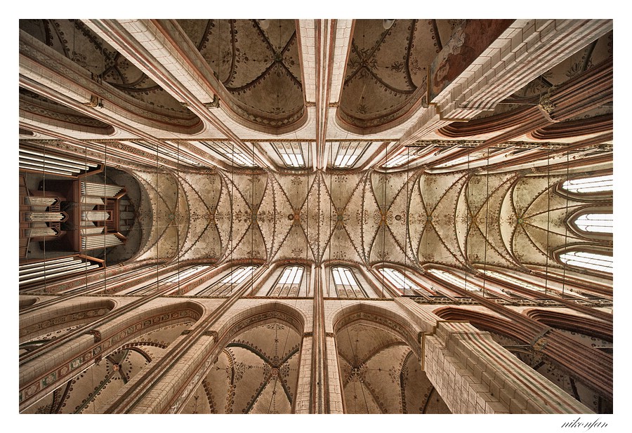 Kirchenschiff St.Marienkirche Lübeck