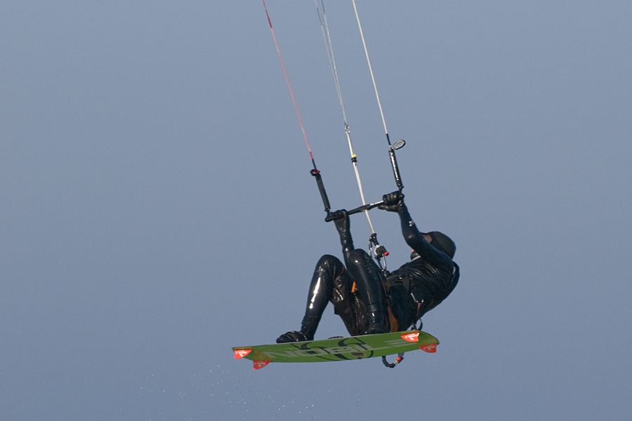 Kite Surfer Flug