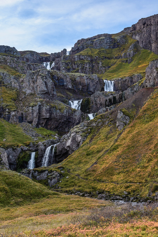 Klifbrekkufossar Island 2015
