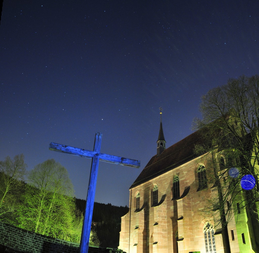 Kloster in Hirsau - gestitched