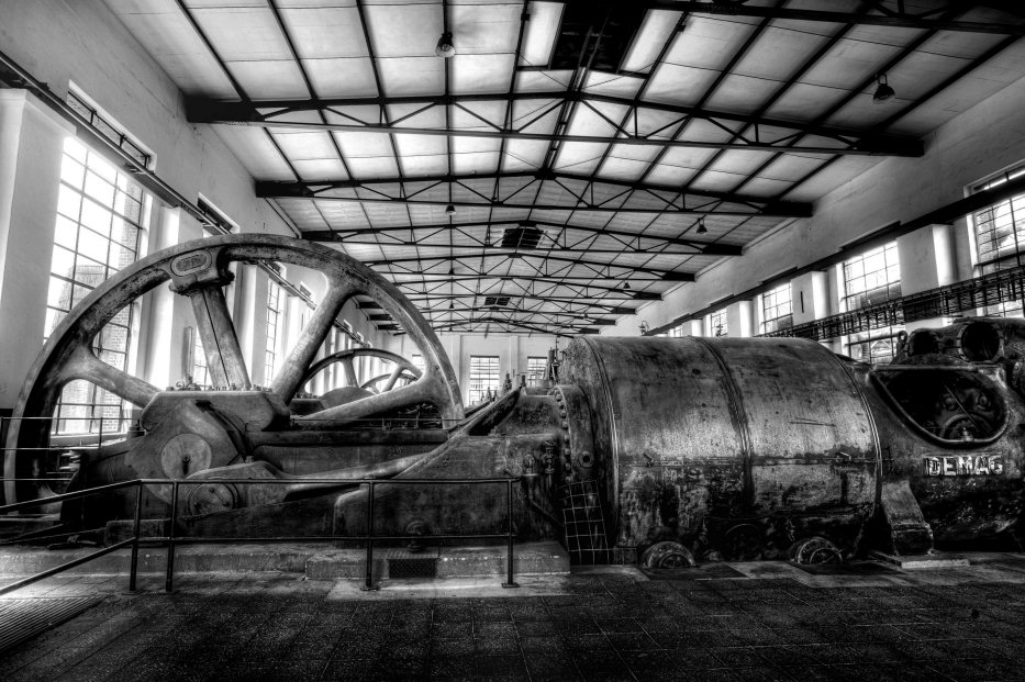 Kokerei Hansa 2009 - Maschinenhalle - Gaskompressoren