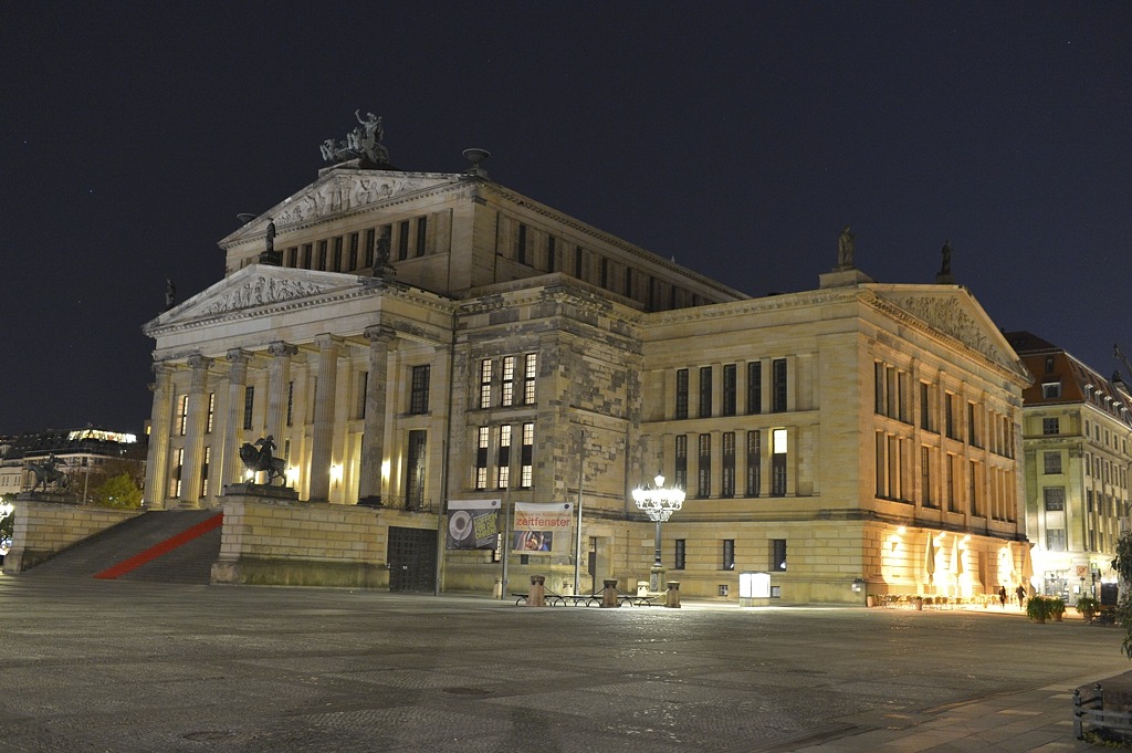 Konzerthaus Berlin.
Nikon AF 35mm f/1.4 G an D4