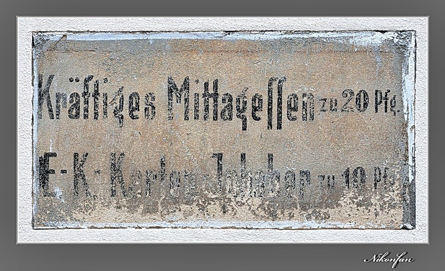 Kräftiges Essen