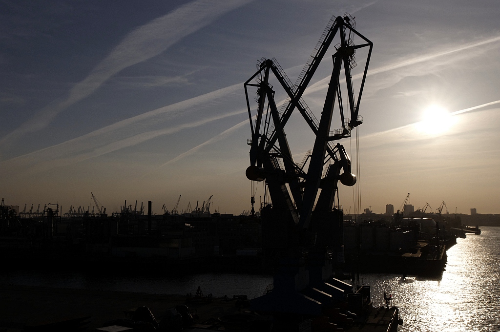 Krane Hafen Hamburg