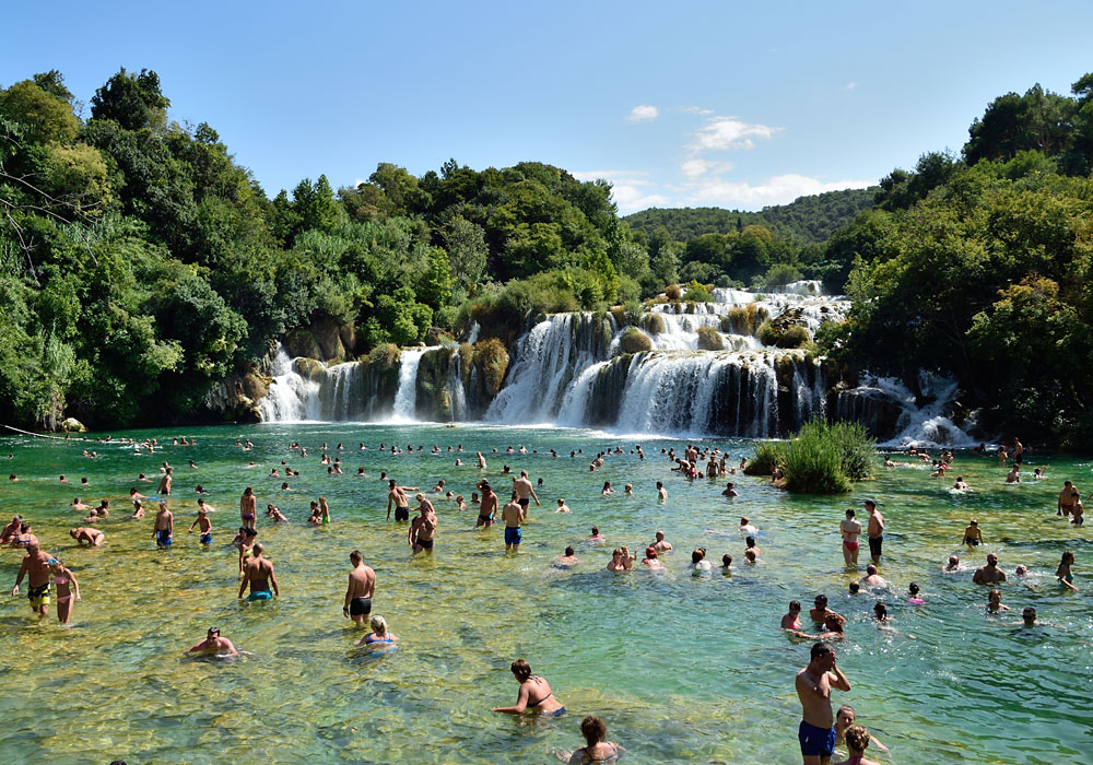 Krka Wasserfälle