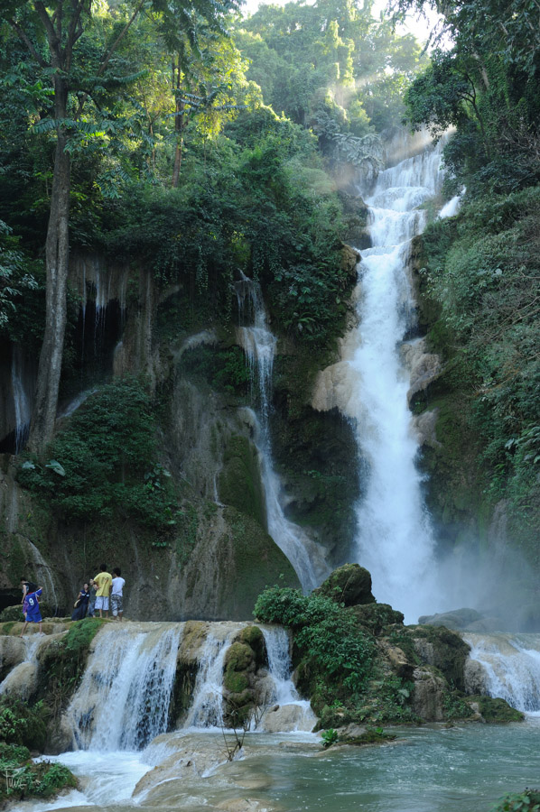 Kuang-Si-Wasserfall