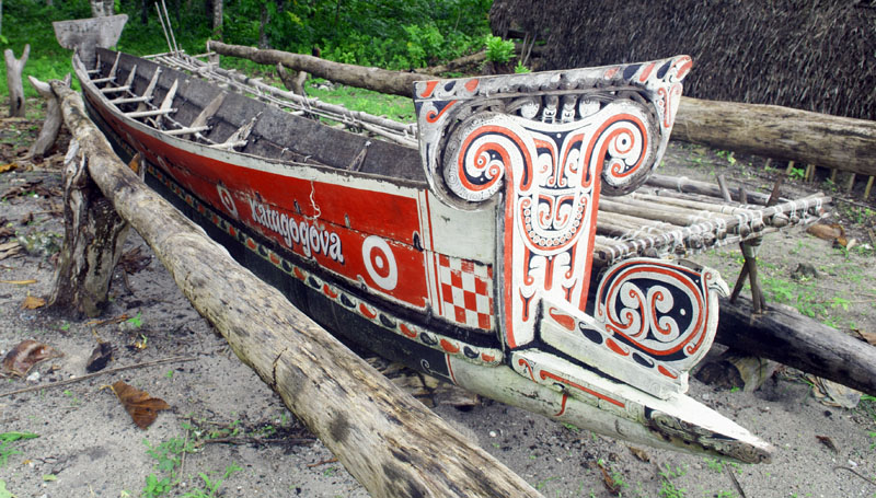Kula Ring Kanu - Trobriand Inseln