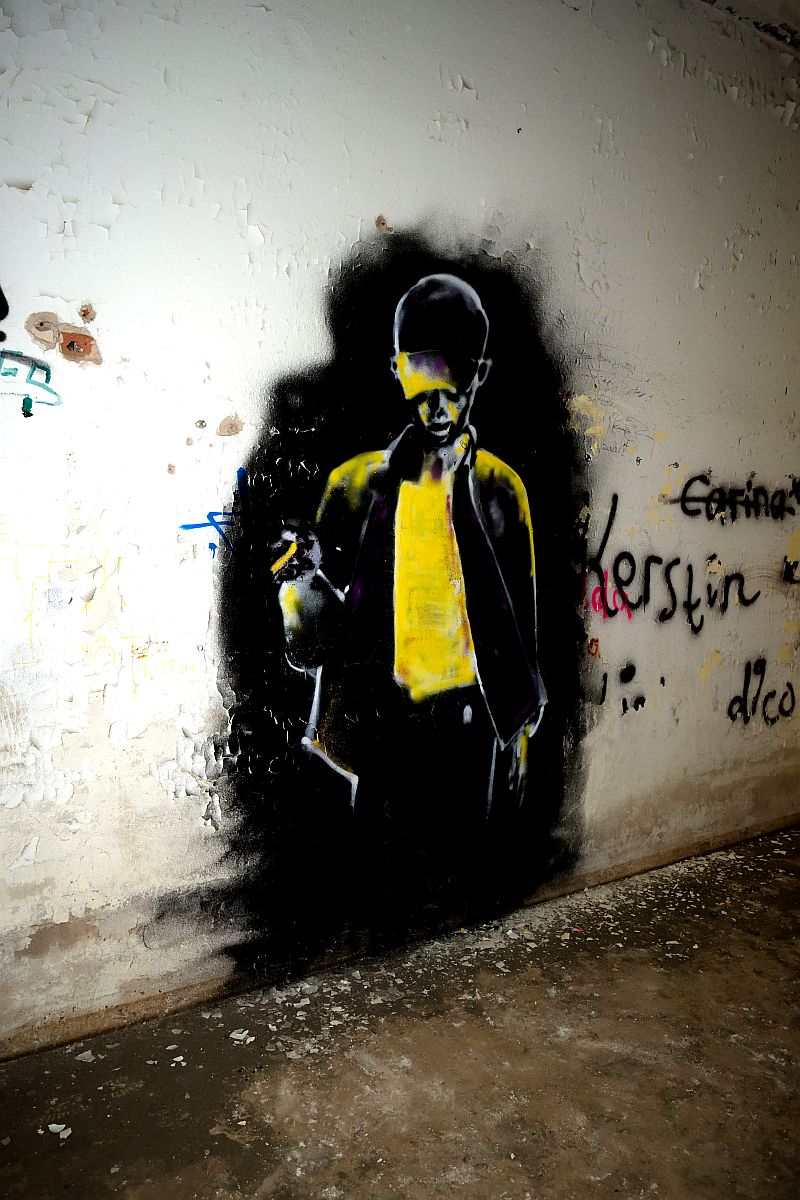 Kunst im Kellerraum