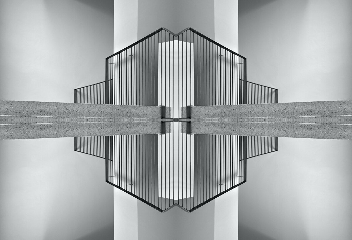 Kunst in schwarzweiss
