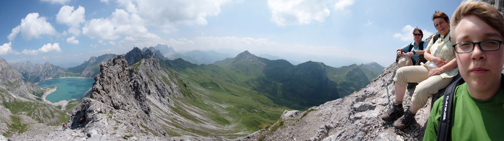 Lünersee Panorama