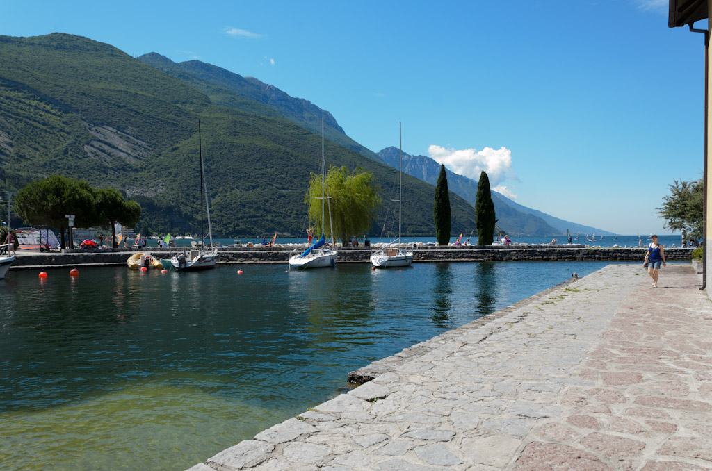 Lago di Garda:aufgenommen in Torbole