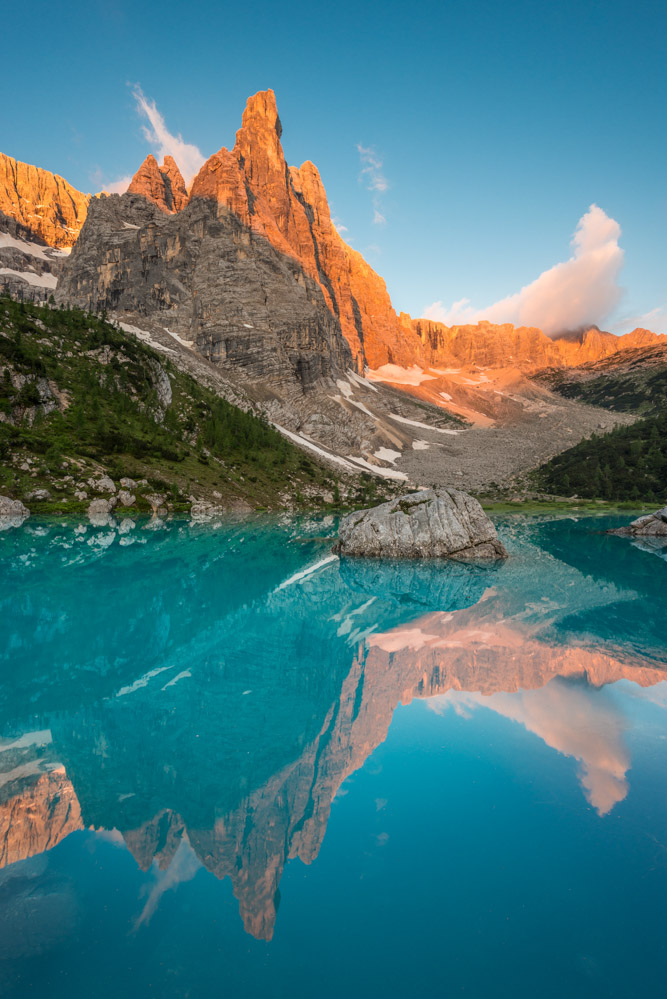 Lago di Sorapis und Dito di Dio