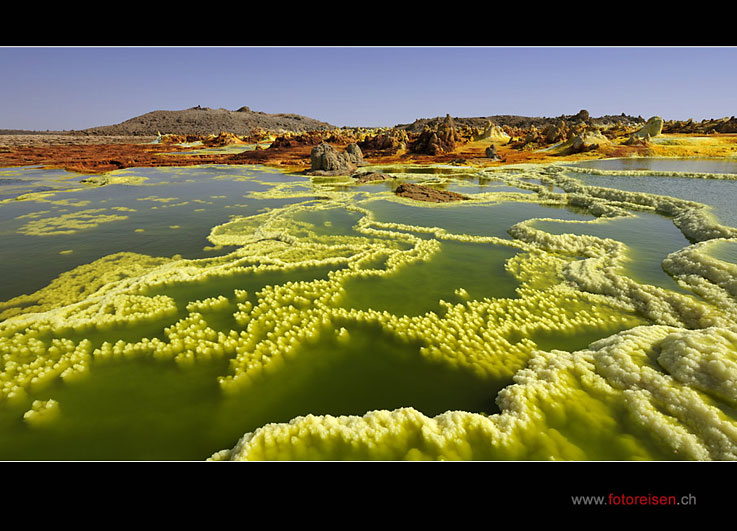 Lake Green im Dallol