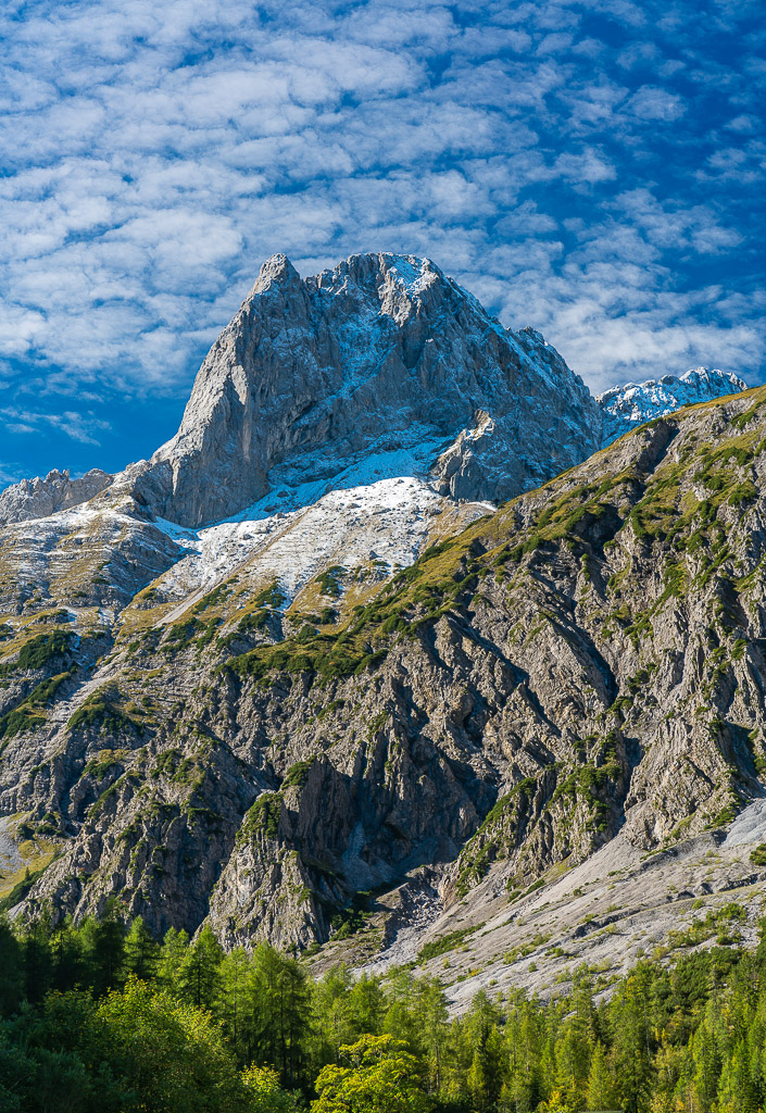 Lamsenspitze im Frühherbst