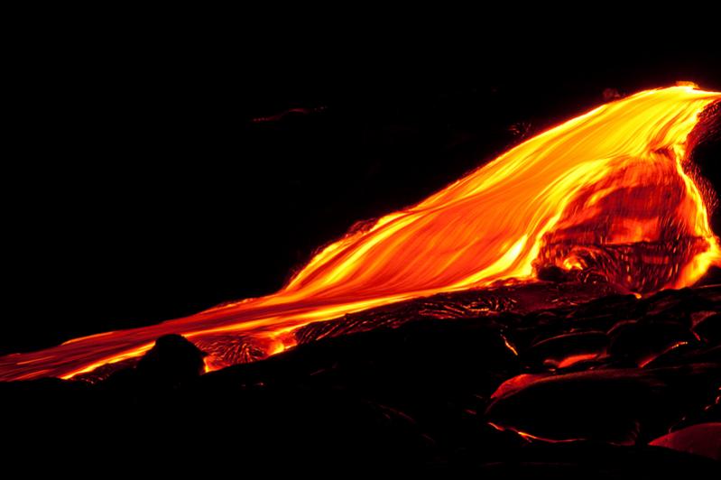 Lava Flow Kilauea
