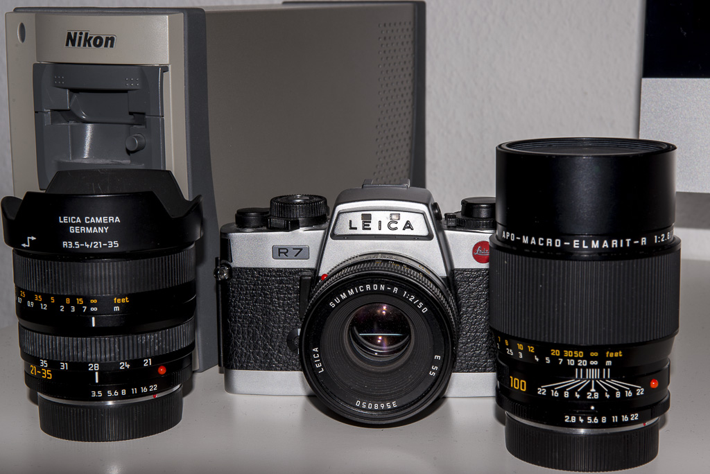 Leica R7 Ausrüstung