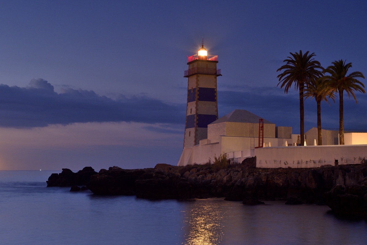 Leuchtturm Santa Marta Cascais, Portugal