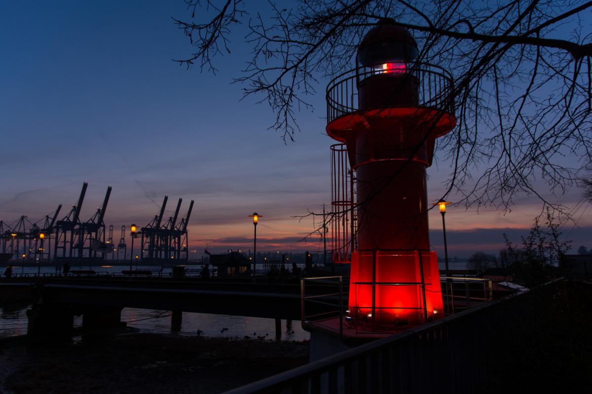 Leuchtturm von Övelgönne, Museumshafen