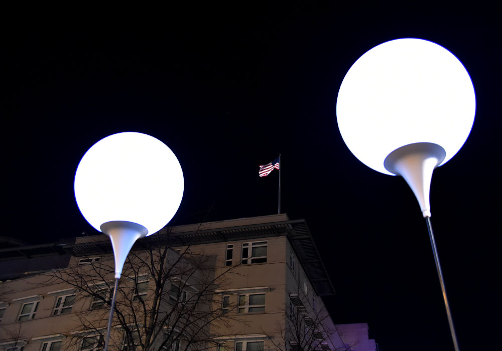 Lichtgrenze, 25 Jahre Berliner Mauer