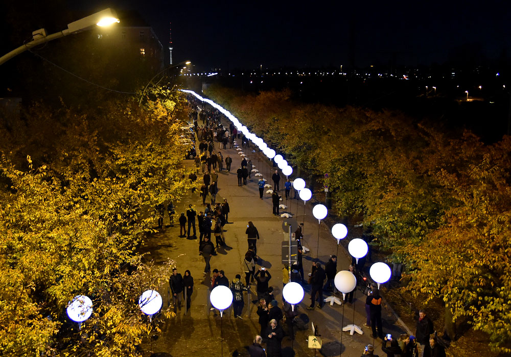 Lichtgrenze, 25 Jahre Mauerfall
