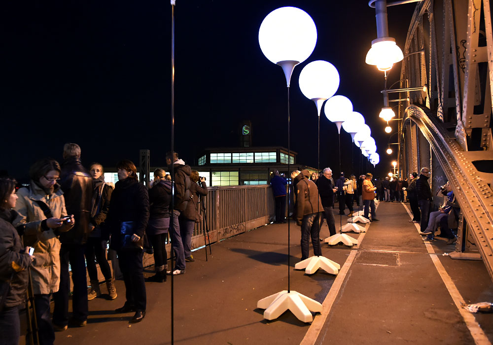 Lichtgrenze, 25 Jahre Mauerfall