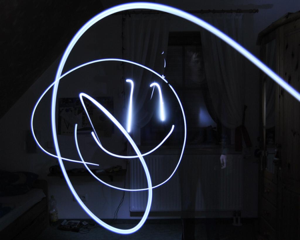 Light Painting - Smiley