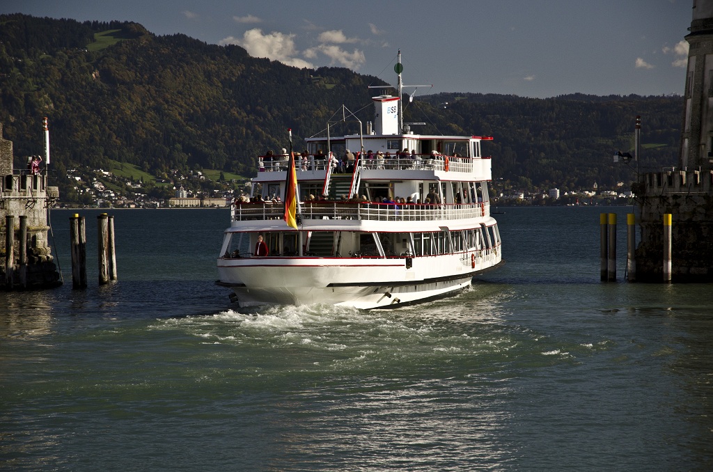 Lindau mit Blick Richtung Bregenz
