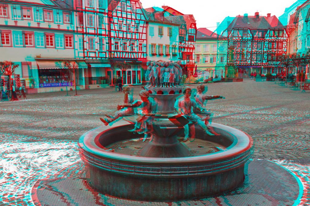 Linz Brunnen 3D