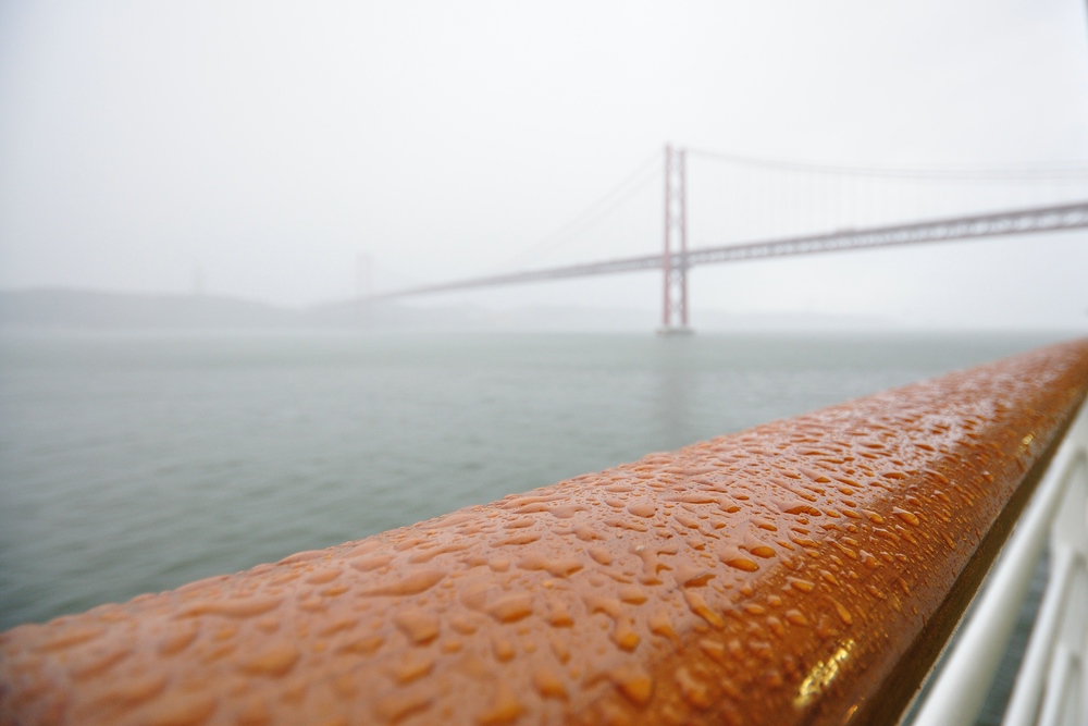 Lissabon im Regen