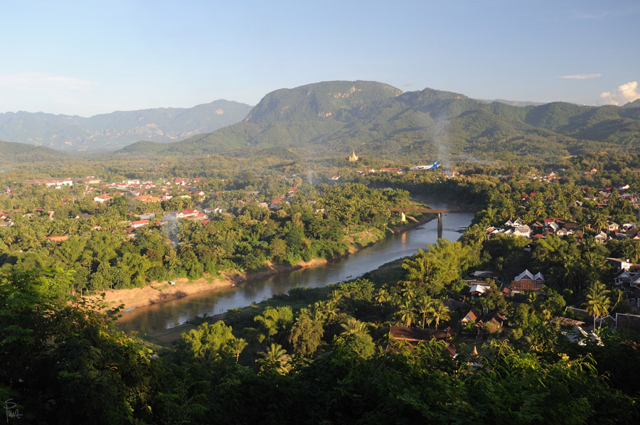 Luang Prabang, Ausblick vom Berg Phou Si