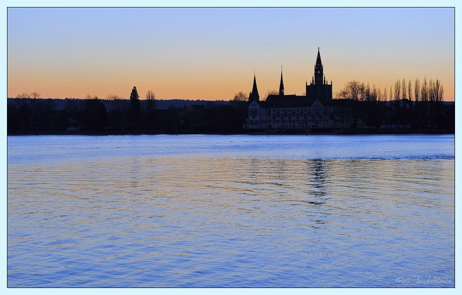 Münster zur Blauen Stunde
