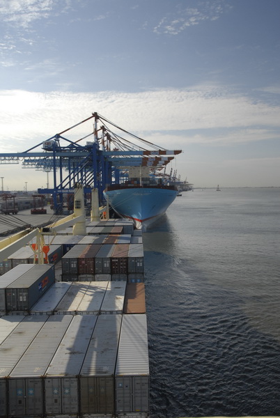 Maersk Vancouver und Eugen Maersk